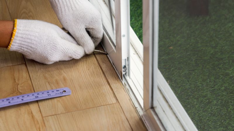 Patio Door Track Repair in Overland Park, KS